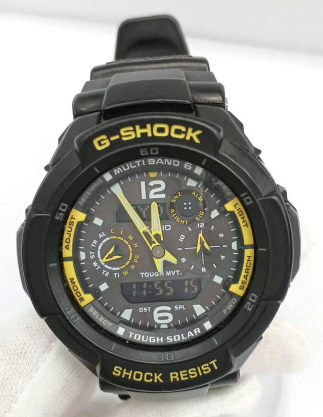 時計 CASIO G-SHOCK GW-3500B GRAVITY MASTER Casio G-Shock GW-3500B-1AJF GRAVITYMASTER Tough Solar Men's