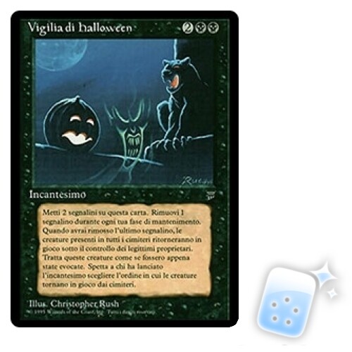 MTG All Hallow's Eve ハロウィン ALL HALLOW'S EVE Legends - Italian LEG Magic MTG MINT CARD