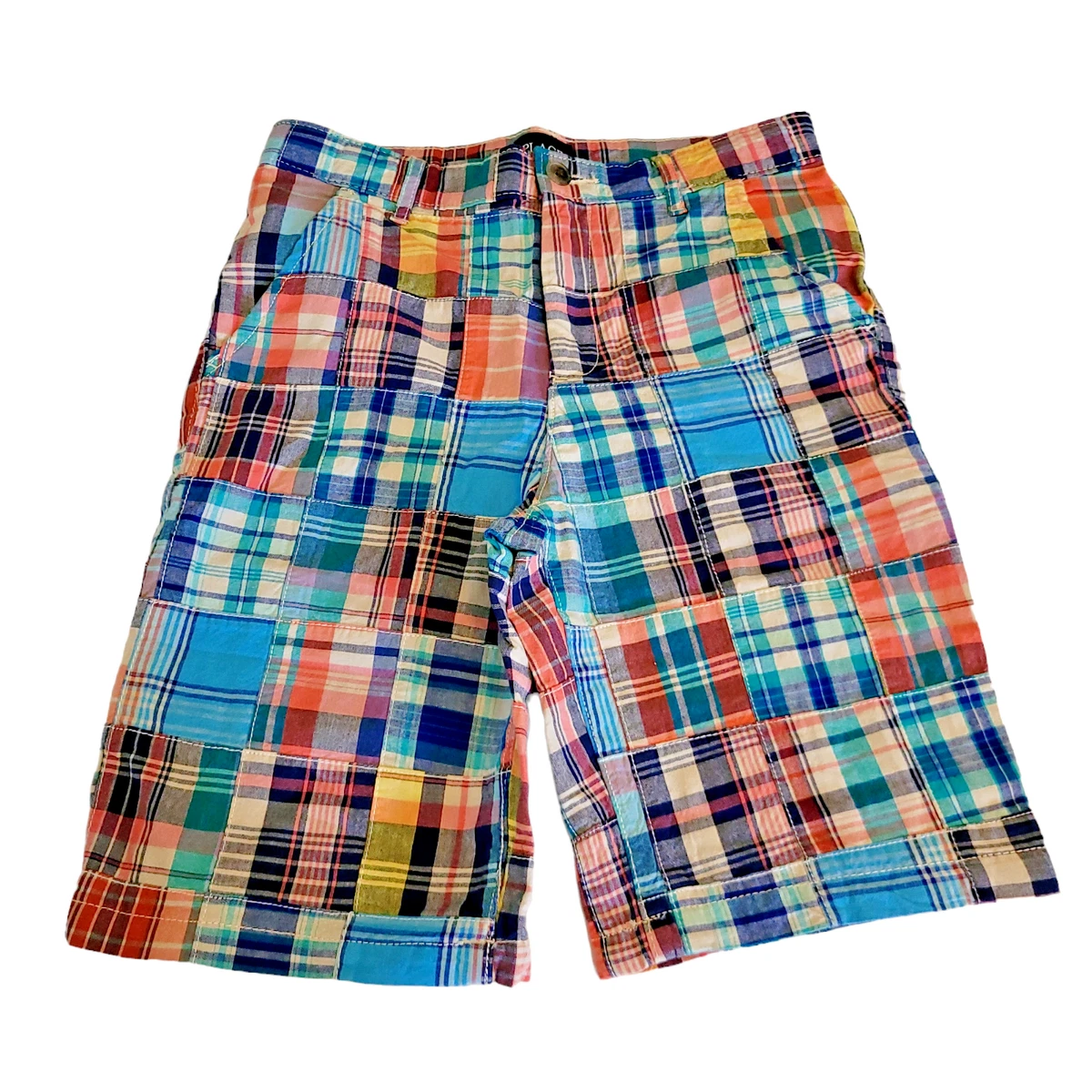 Boys madras hotsell shorts