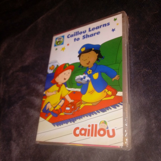 Caillou Caillou Learns To Share DVD New EBay