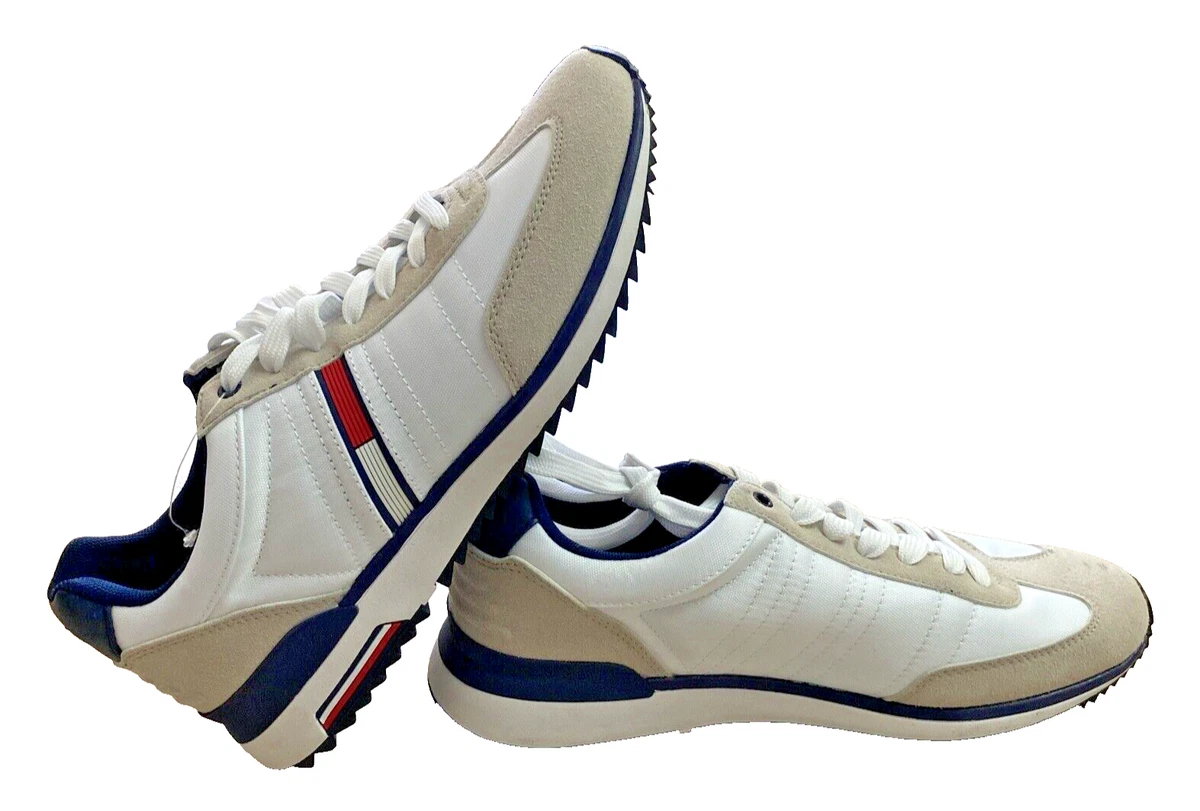 Tommy hilfiger stripe low top deals trainers