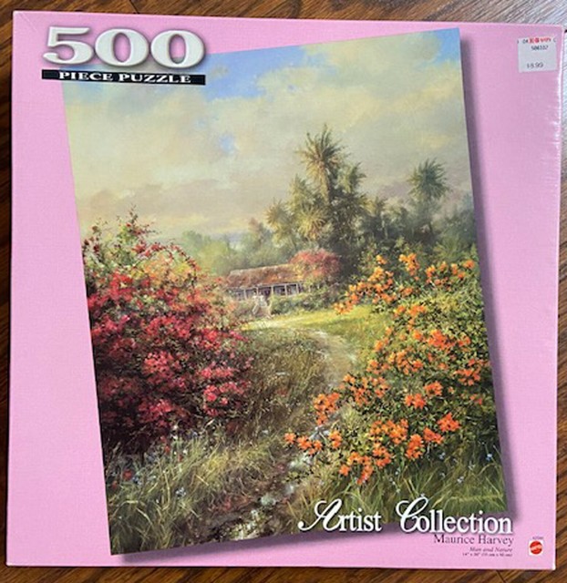 Famous Artist Jigsaw Puzzle MAN AND NATURE Sealed