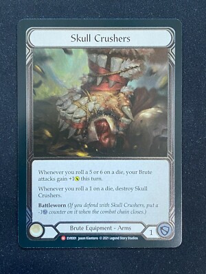 Skull Crushers EVR001 COLD FOIL First Ed - Everfest (Flesh Blood) NM