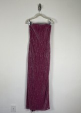 Jessica McClintock Gunne Sax Berry Purple Shimmer Formal Dress Size 3 Women Prom