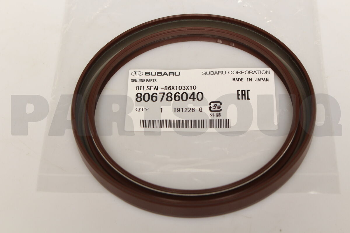 806786040 Genuine Subaru OIL+SEAL-86X103X10 80678-6040 | eBay 806786040 Genuine Subaru OIL+SEAL-86X103X10 80678-6040 | eBay