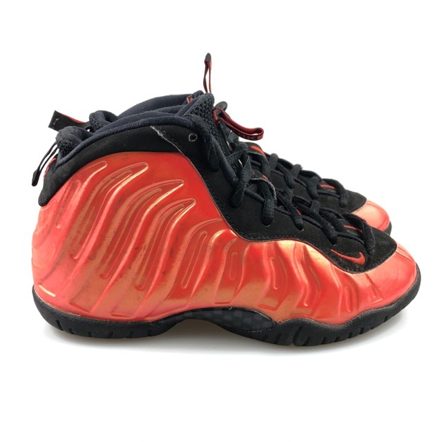 nike air foamposite habanero red