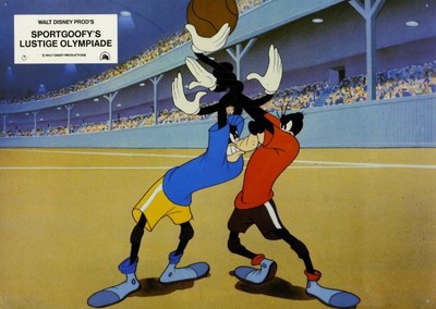Sportgoofy's lustige Olympiade ORIG AH-Foto Walt Disney