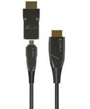 Techly Cavo HDMI&trade; A/A Micro HDMI&trade; AOC in Fibra Ottica 4K 20m