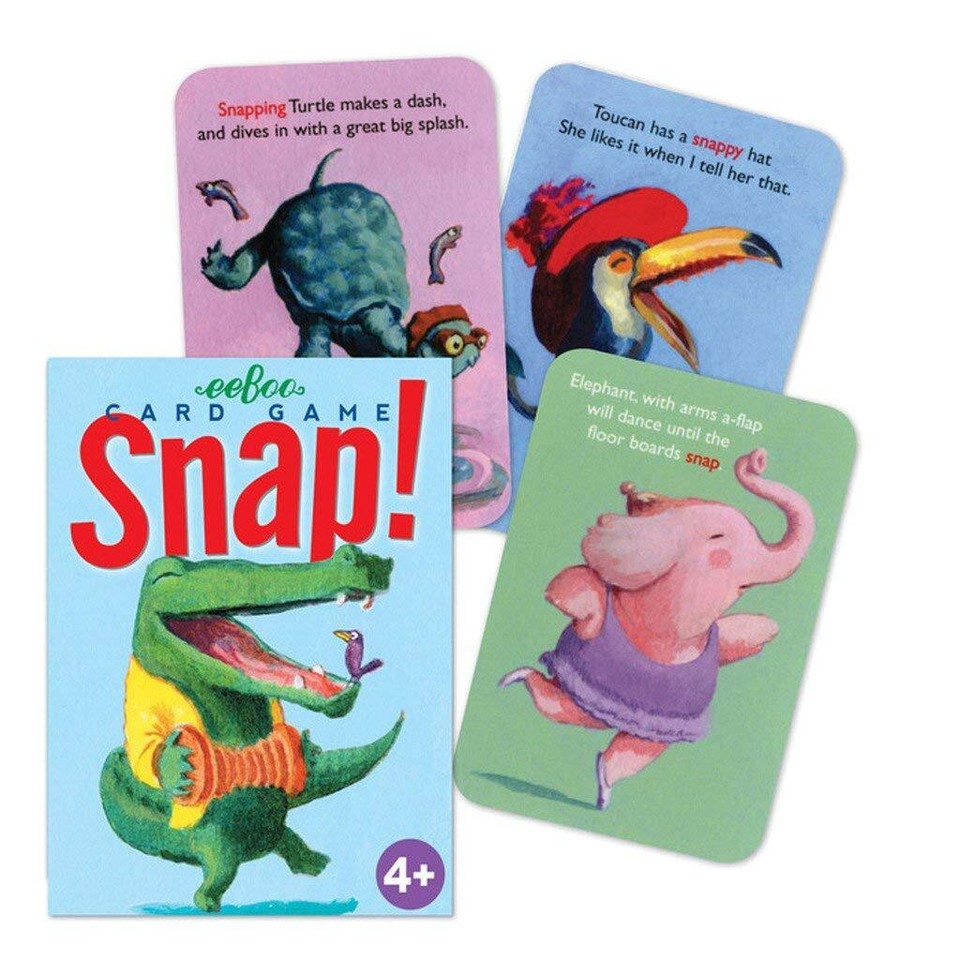  Snap Playing Card Game, Easy to Understand, Instructions are Included
