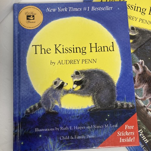 Menge 3 Audrey Penn Kinderbücher 2 "Küssende Hand" "Eine Tasche volle Küsse" - Bild 2 von 12