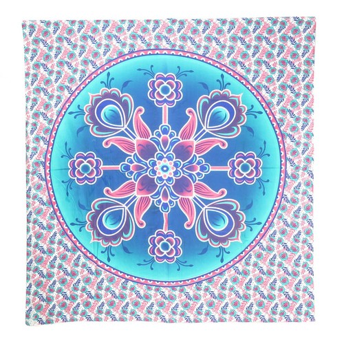 Tapiz de mandala floral colgante de pared Art Deco ropa de cama india dormitorio decoración tapiz - Imagen 6 de 9