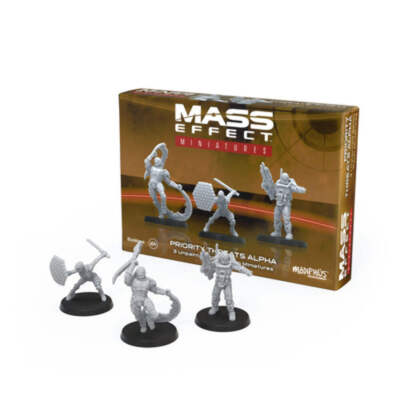 Priority Threats Alpha - Resin Collectors Miniatures Set: Mass Effect (Pre-Order