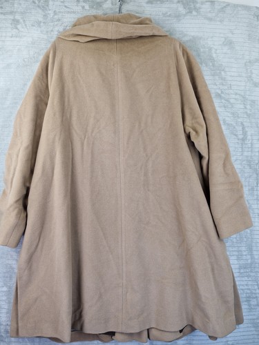 Fratelli Balli Classic Womens Mid Length Size UK 20 Angora & Lambs Wool Coat - Picture 17 of 22