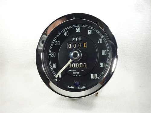 MG Midget Mk1 Speedo Austin Healey Mk2 100 Mph Smiths Speedometer SN6142/00 - Picture 7 of 12