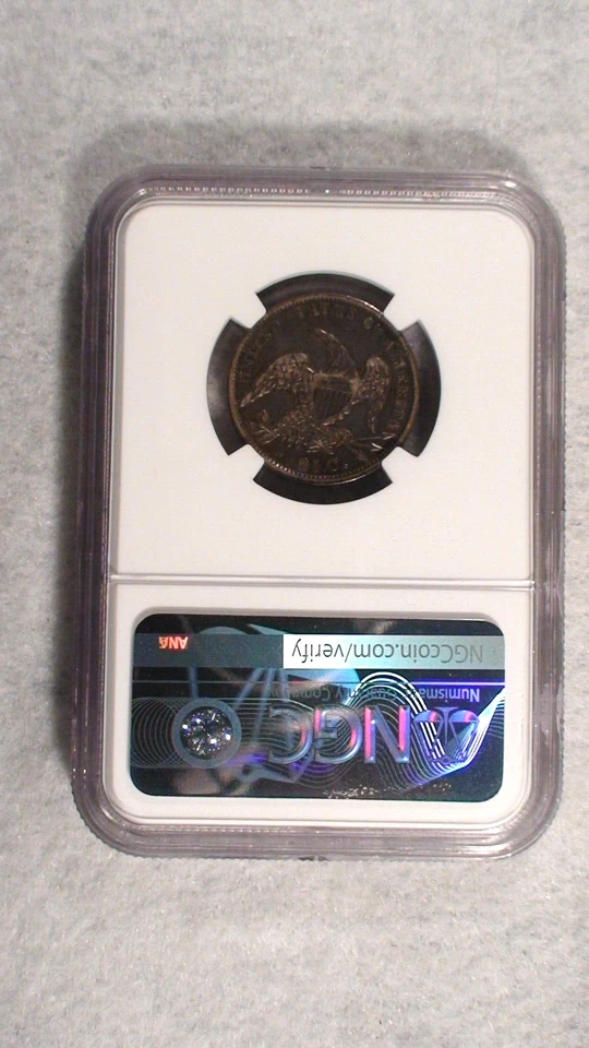 1833 NGC XF40 CAPPED QUARTER PRETTY 25C SILVER COIN STARTS AT 99 CENTS! - Image 4 of 4