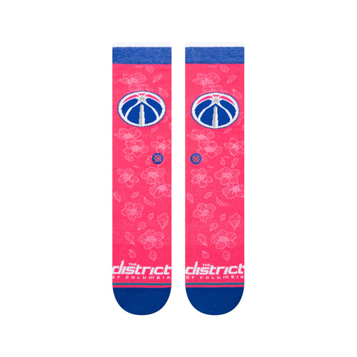 Washington Wizards NBA Basketball Stance 2022/2023 City Edition Socks Large Pair - Picture 2 of 3
