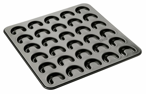 Zenker 30Er-Vanillekipferl 30 Cm Aus Stahl Backblech Ofenform Backen Kipferl-image