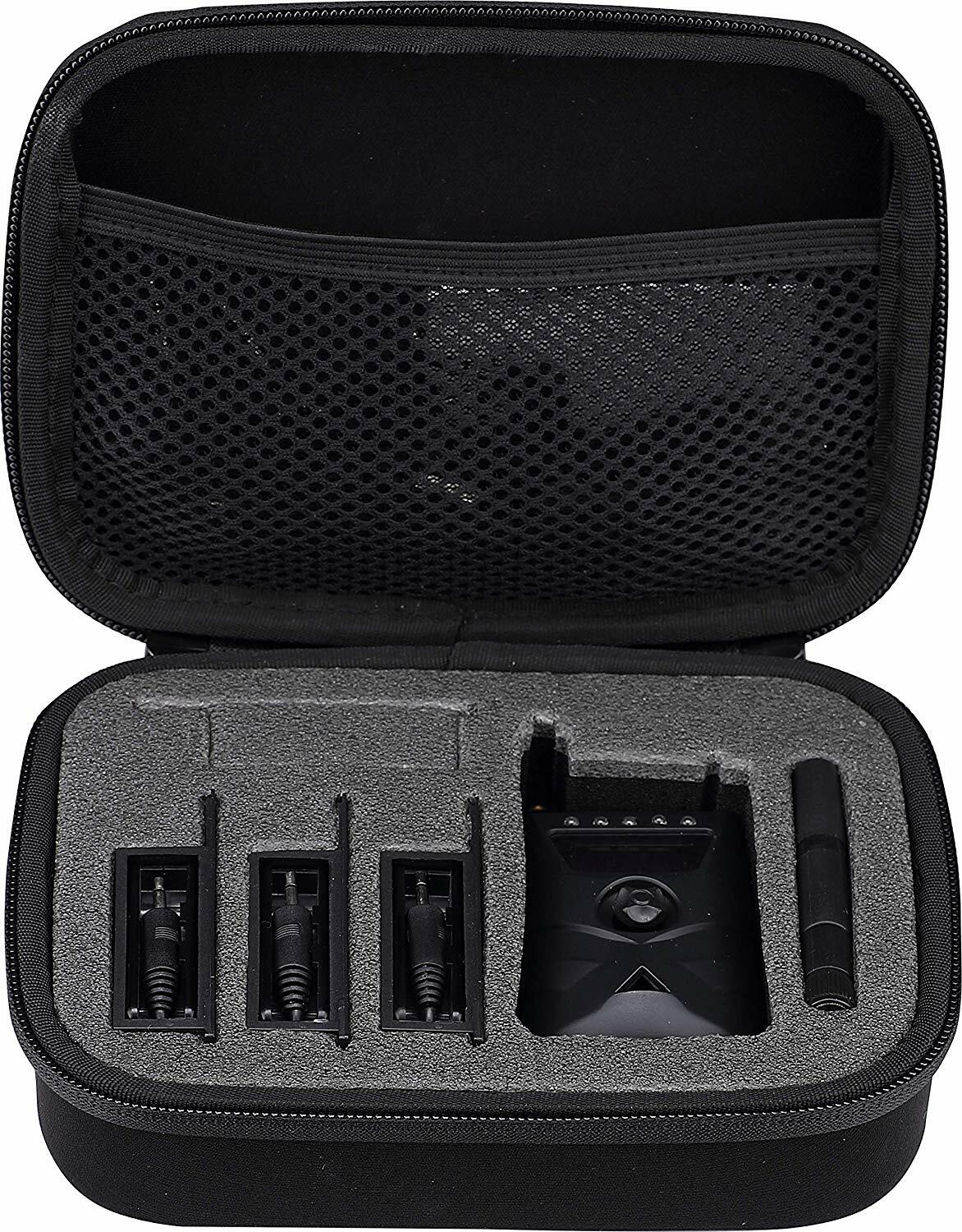 Kabelloses Karpfen Bissanzeiger Set 2+1 - LED & Sound Alarm Für Aktives Angeln