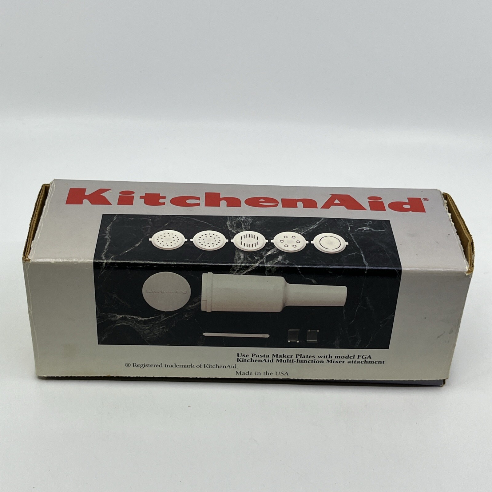 Kitchen Aid Pasta Maker Plates with Storage Stomper Model SNPA w