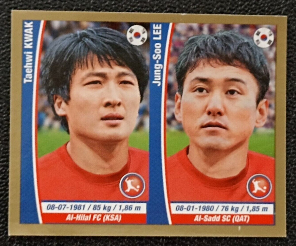 2014 Brazil World Cup FIFA #438 KWAK TAE-HWI / LEE JUNG-SOO South