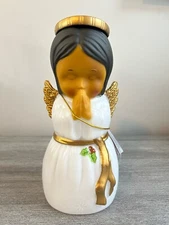 New Holiday Time 11" Christmas Angel Tabletop Blow Mold LED Lights Up