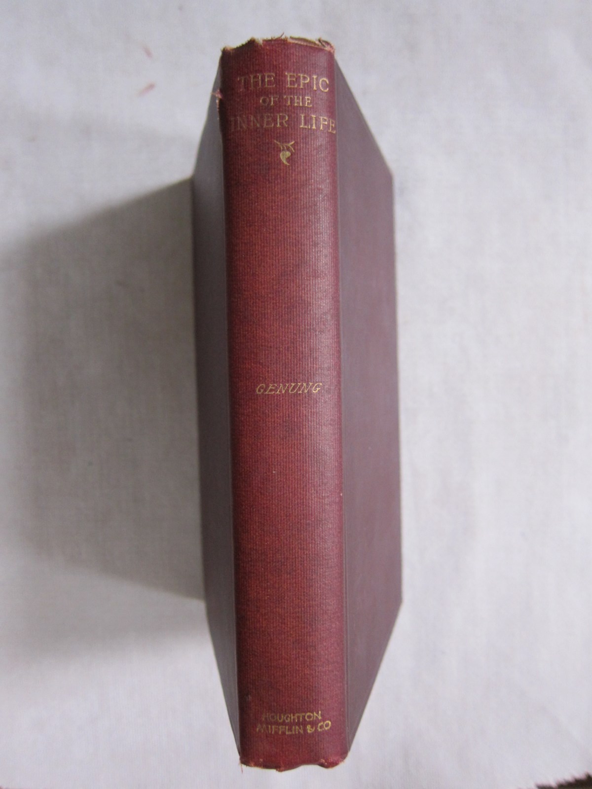 Old Rare Book The Epic of The Inner Life by John Genung 1900 GC | eBay