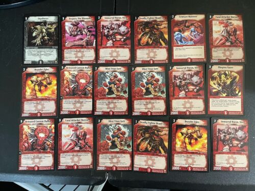 Duel Masters Trading Card Game Lot of 18 Cards  Pre-owned - Picture 1 of 2