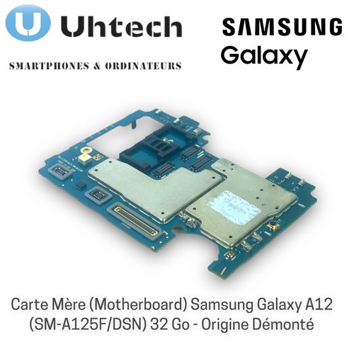 Carte Mère (Motherboard) Samsung Galaxy A12 (SM-A125F/DSN) 32 Go-Origine Démonté - Imagen 3 de 4