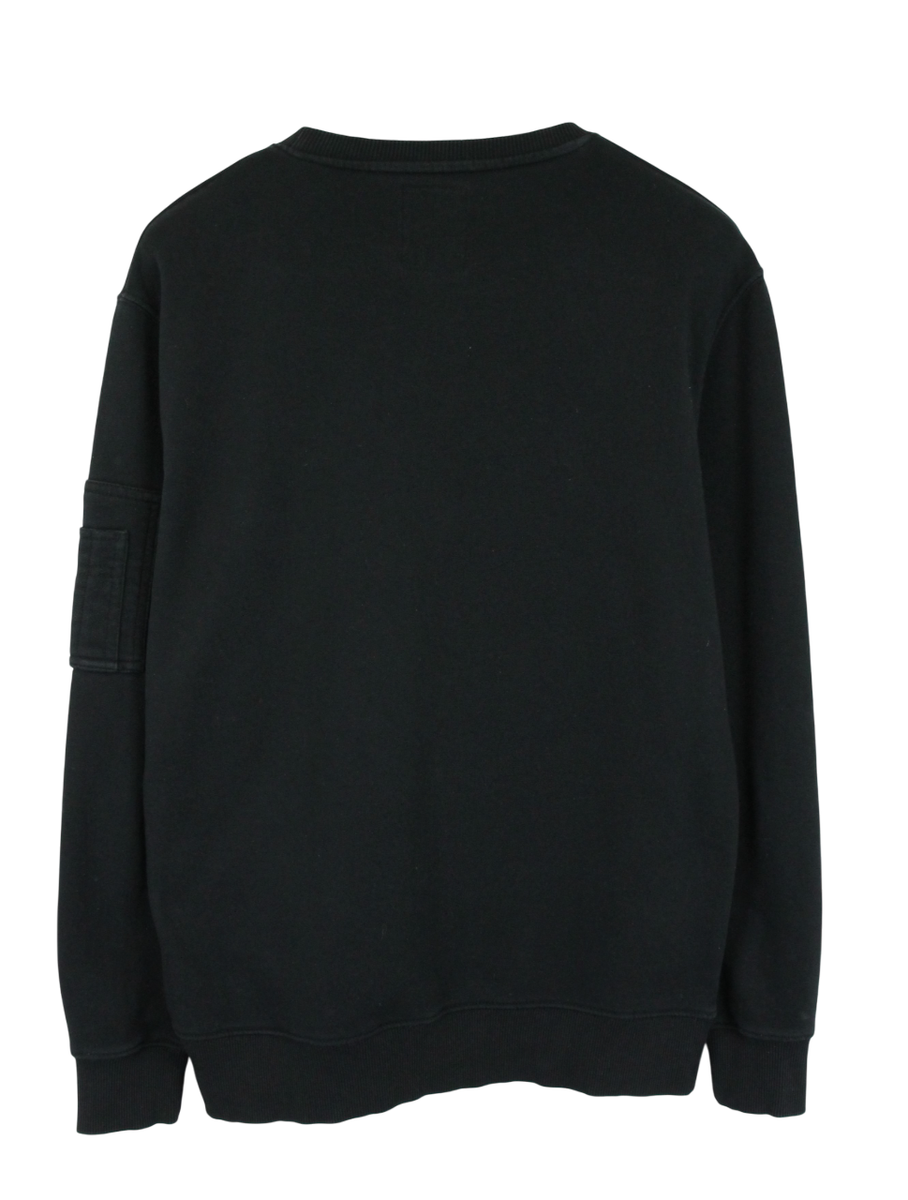 Alpha Industries| (UNFRM TYPE-01 TEE (MTU55009C1 REPLIC ALPHA INDUSTRIES Jumper Men's MEDIUM Logo Zipped Pocket