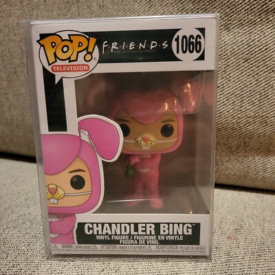 Matthew Perry  Funko Pop! CHANDLER BING Bunny #1066 FRIENDS with Protector 
