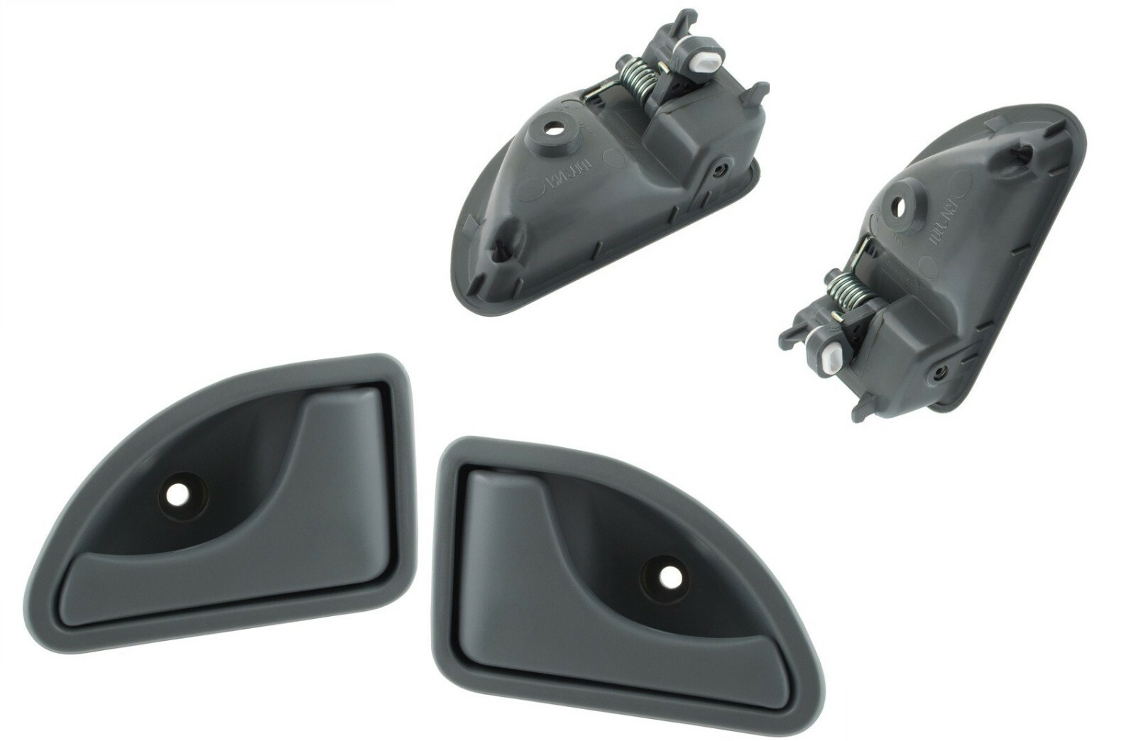 Poignée de porte intérieure pour Renault Twingo côté avant gauche ou droit en plastique noir