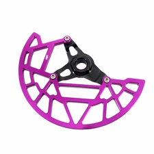 KKE Front Brake Disc Guard Fit Surron Light Bee-X 2019-2024 Rotor Cover Purple