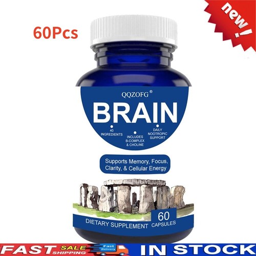 Dynamic Brain Supplement For Enhanced Memory and Focus 60 Caps Stone - Picture 2 of 8