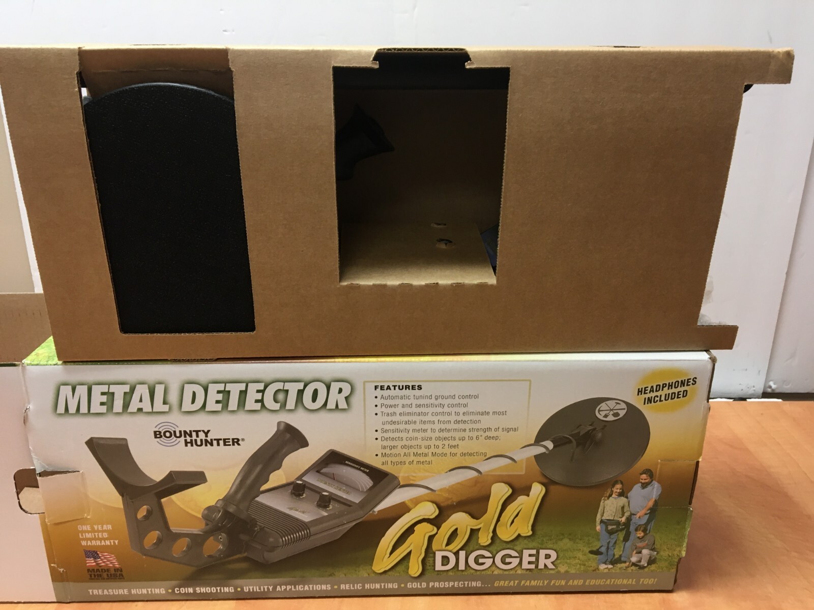 Bounty Hunter Gold Digger Treasure W/ Headphones