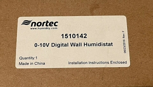New Nortec Humidity 1510142 SP Humidistat 0 - 10 VDC Wall Mount - Picture 3 of 3