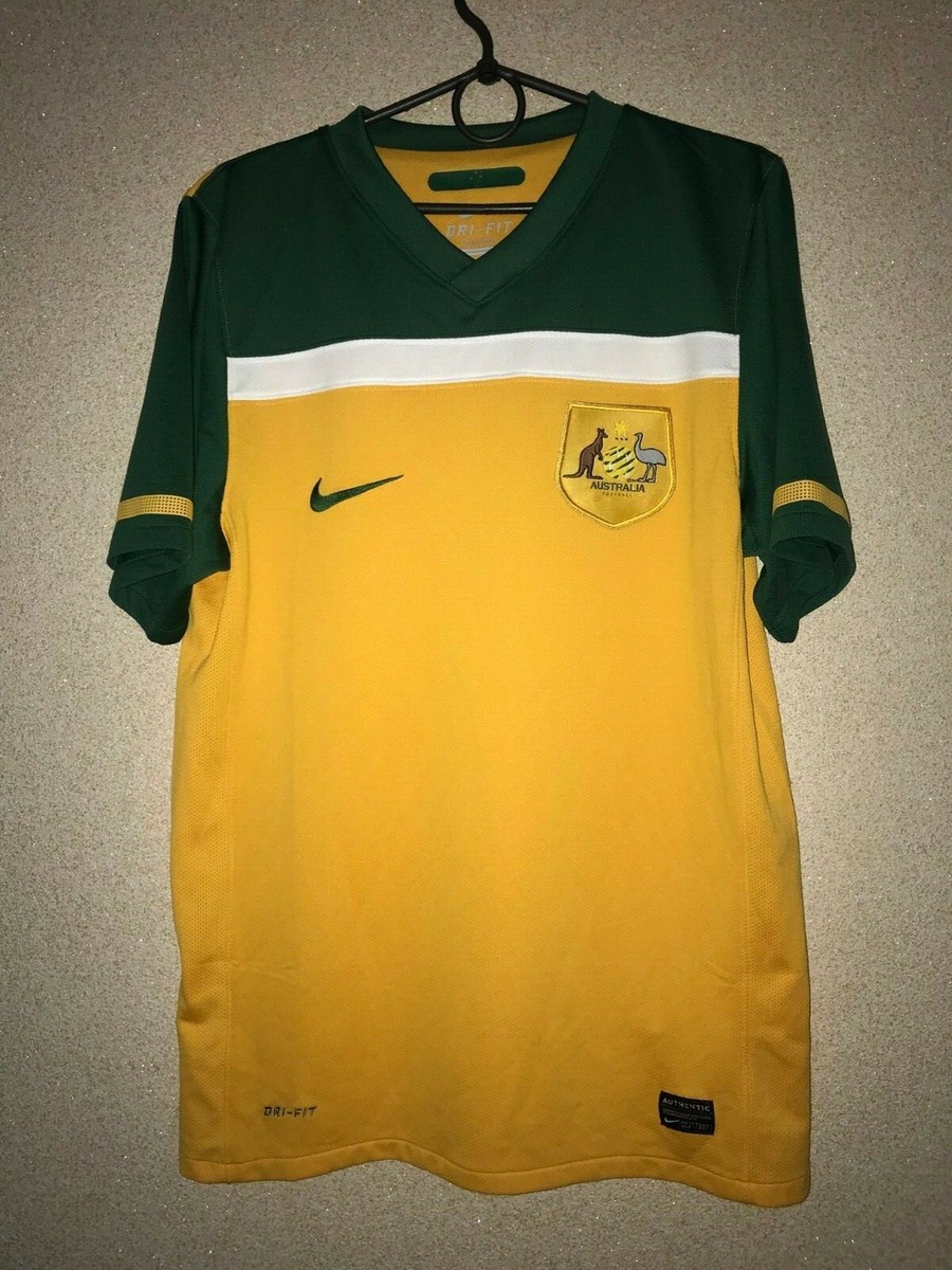 Australia Home football shirt 2010 - 2012 Rare Jersey Nike