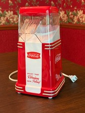 Coca-Cola Red Mini Retro Style Countertop Popcorn Air Pop Machine by Nostalgia