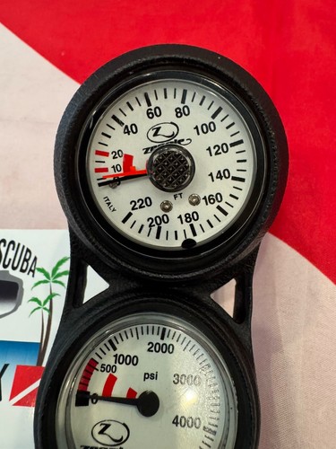 ZEAGLE SCUBA 3GAGUE KONSOLE SLIMLINE VERSION COOL PRIMO! 350 $ Wert - Bild 3 von 11