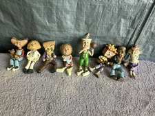 Vintage Lot Of 8 WMG Whimsical Shelf’s Sitter Dangle Leg Figure
