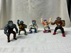 Vintage TMNT Teenage Mutant Ninja Turtles Lot of 5 Action Figures Playmates 1989