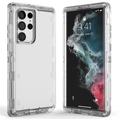 For Samsung Galaxy S22/S22+/S22 Ultra Phone Case Hybrid Clear Cover Shockproof