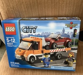 2- Lego City 60007 High Speed Chase + 60017 Flatbed Truck Both New & sealed
