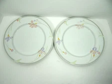 Studio Nova Art Works Dinner Plates Set of 2 Iris Mist Japan L9127