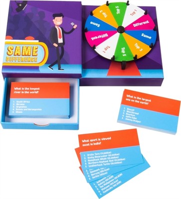 Fizz Creations Same Difference Game. The Ultimate Game of Quick Thinking and Str