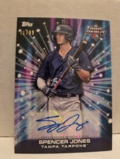 Spencer Jones 2023 Topps Pro Debut Future Cornerstones Auto /99 Prospect Rookie