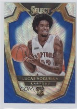 2014-15 Panini Select Premier Level Blue & Silver Prizm Lucas Nogueira #191 1m0