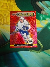 2021-22 Upper Deck Series Hockey Insert DAZZLERS Red Mitch Marner