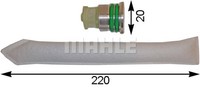 Mahle AD 76 000S Trockner, Klimaanlage FüR Toyota Land Cruiser 80 (_J8_)