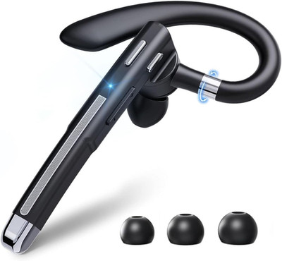 Headset Bluetooth 6.1 Kabellos Kopfhörer Freisprech CVC8 Mikrofon Schnellladung