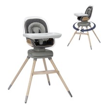 Baby High Chair Rotating 360 Kiskadee Infant to 5 Years 50 lb Maxi Cosi ClipQuik